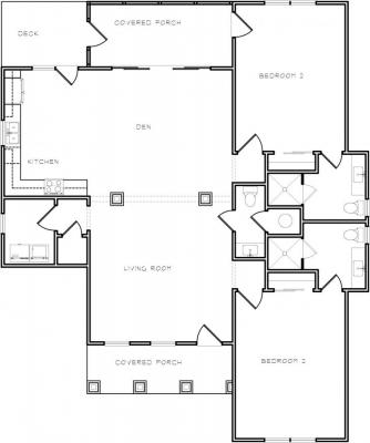 Home Plan - Main Level