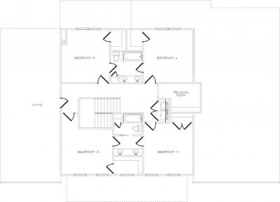 Home Plan - Second Level