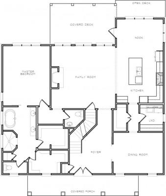 Home Plan - Main Level