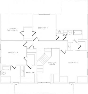 Home Plan - Second Level