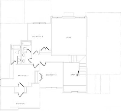 Home Plan - Second Level