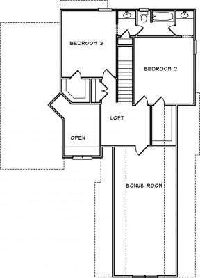 Home Plan - Second Level