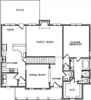 Home Plan - Main Level