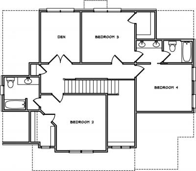 Home Plan - Second Level