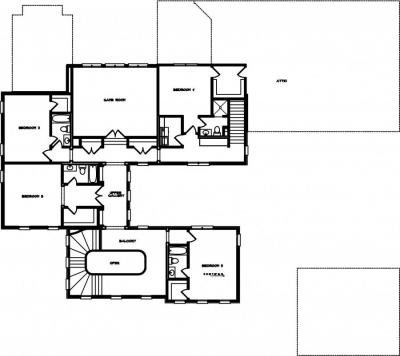 Home Plan - Second Level