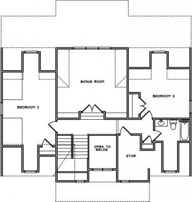 Home Plan - Second Level