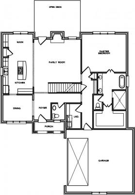 Home Plan - Main Level