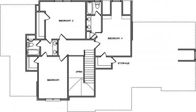 Home Plan - Second Level