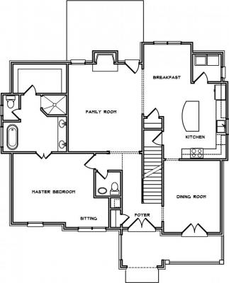 Home Plan - Main Level