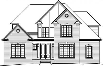 Home Plan - Front View