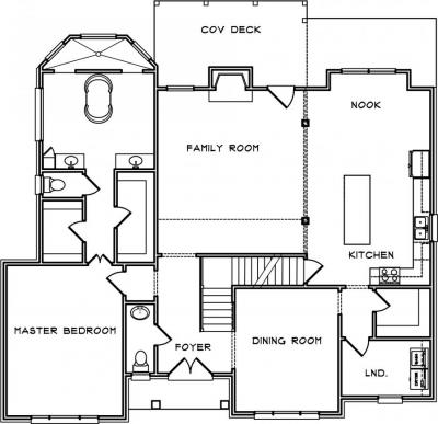 Home Plan - Main Level