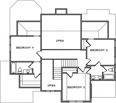 Home Plan - Second Level