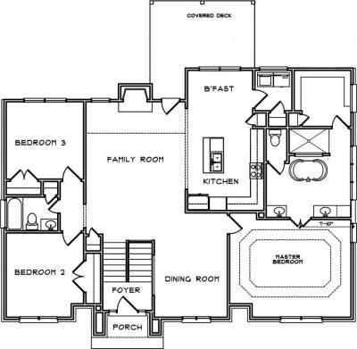 Home Plan - Main Level