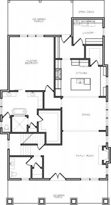 Home Plan - Main Level