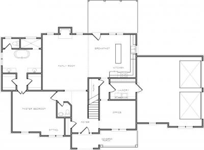 Home Plan - Main Level