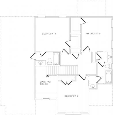 Home Plan - Second Level