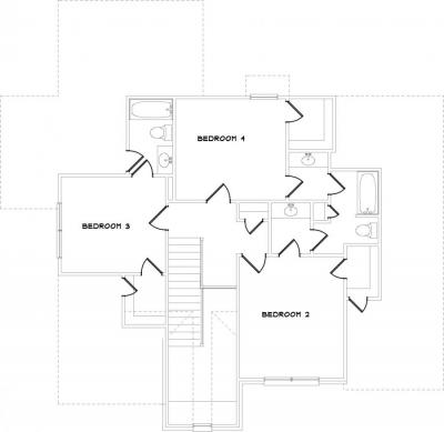 Home Plan - Second Level