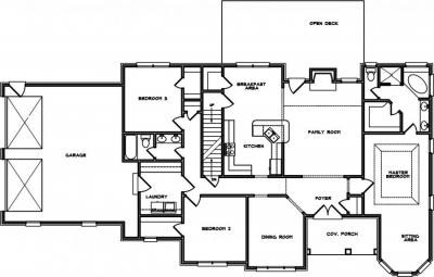 Home Plan - Main Level