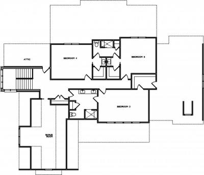 Home Plan - Second Level