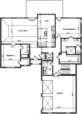 Home Plan - Main Level