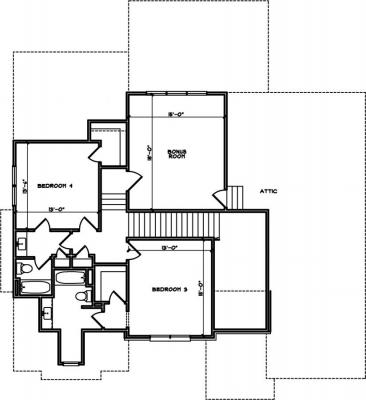 Home Plan - Second Level