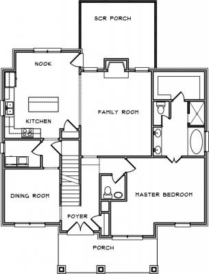 Home Plan - Main Level