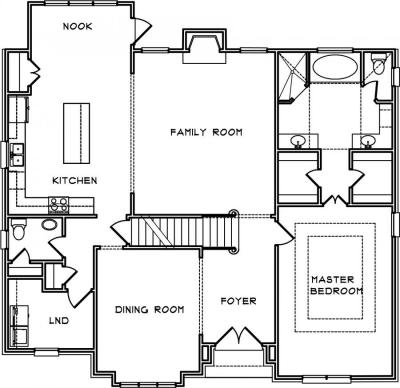 Home Plan - Main Level