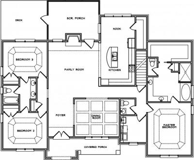 Home Plan - Main Level