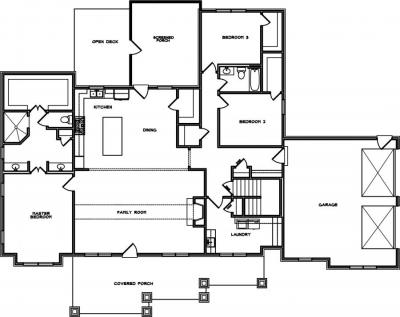 Home Plan - Main Level