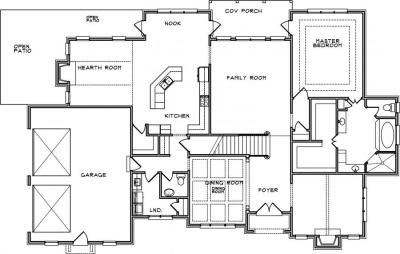 Home Plan - Main Level