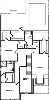 Home Plan - Second Level