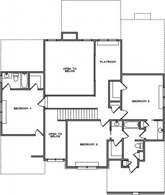 Home Plan - Second Level