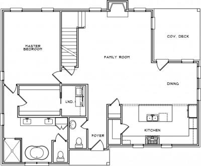 Home Plan - Main Level