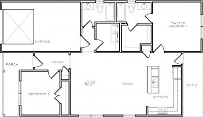 Home Plan - Main Level