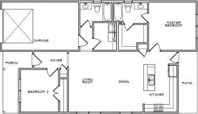 Home Plan - Main Level