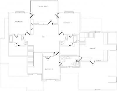 Home Plan - Second Level