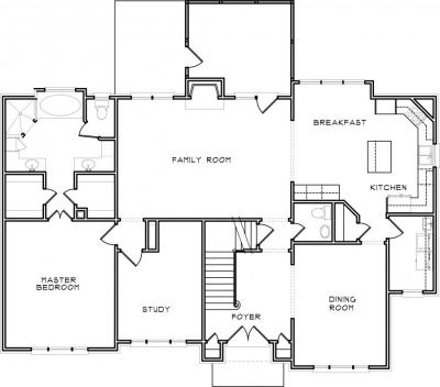 Home Plan - Main Level