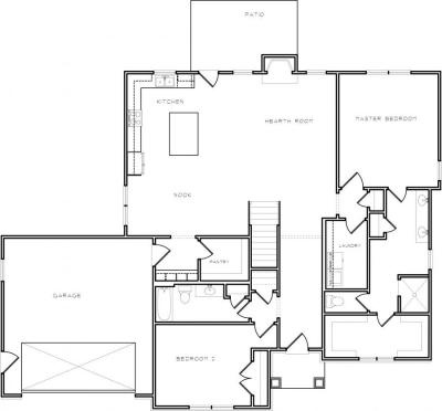 Home Plan - Main Level