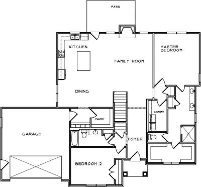 Home Plan - Main Level