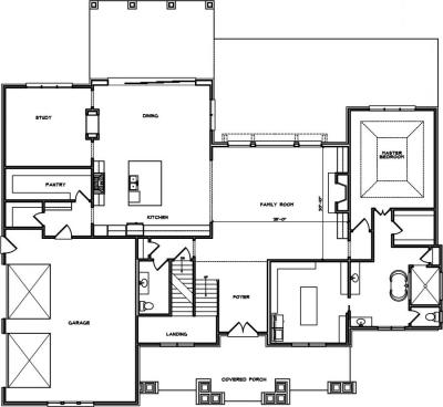 Home Plan - Main Level