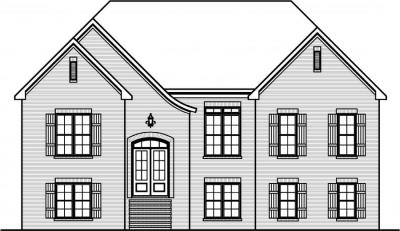 Home Plan - Front View