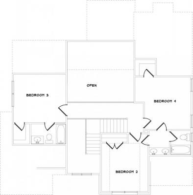 Home Plan - Second Level