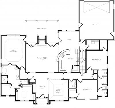 Home Plan - Main Level