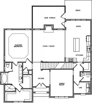 Home Plan - Main Level