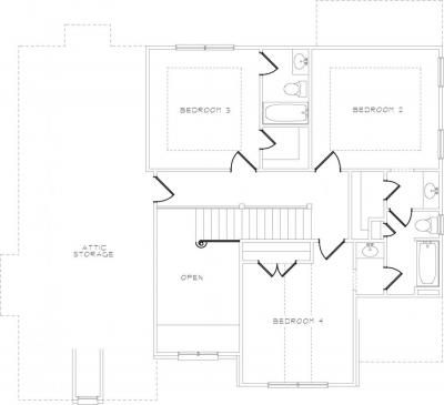 Home Plan - Second Level