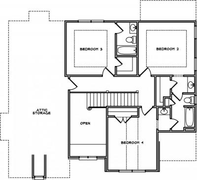 Home Plan - Second Level