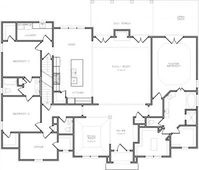 Home Plan - Main Level