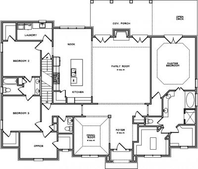 Home Plan - Main Level