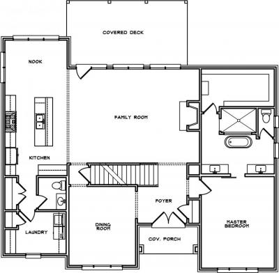 Home Plan - Main Level