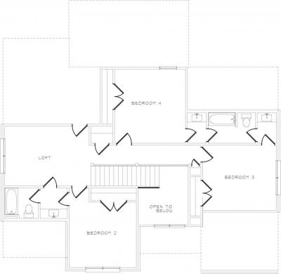 Home Plan - Second Level